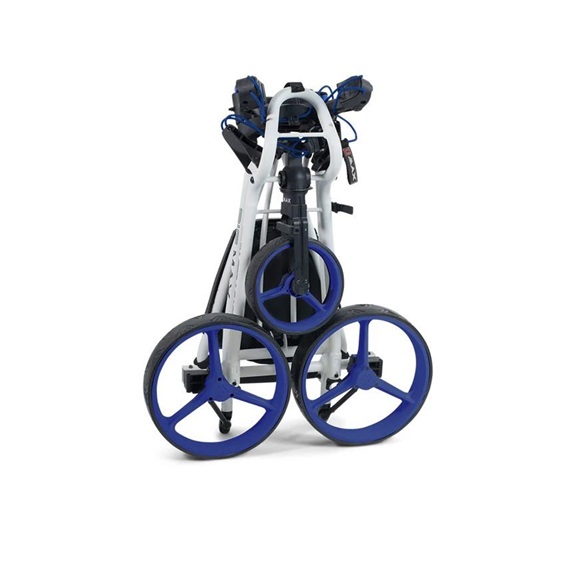 Big Max Autofold FF Golf Trolley, weiss/blau