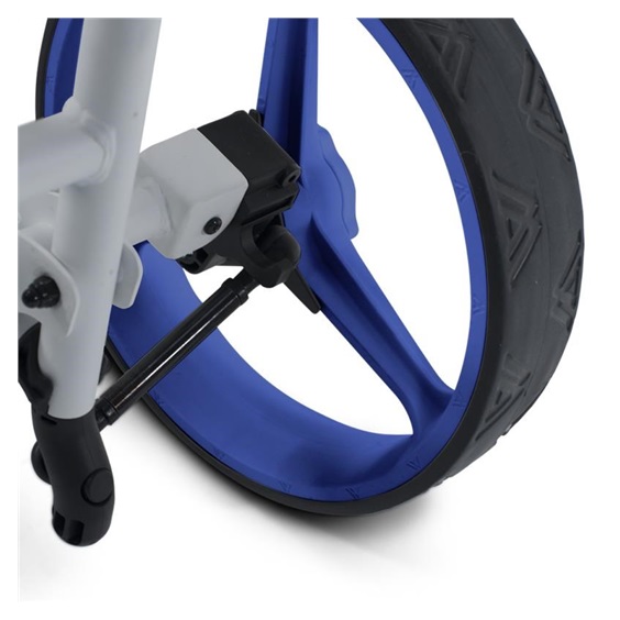 Big Max Autofold FF Golf Trolley, weiss/blau