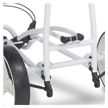 Big Max Autofold FF Golf Trolley, weiss/blau