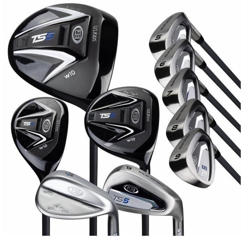 U.S. Kids Golf TS5-63 (160cm) 10-Club Junior Golfset, Graphit