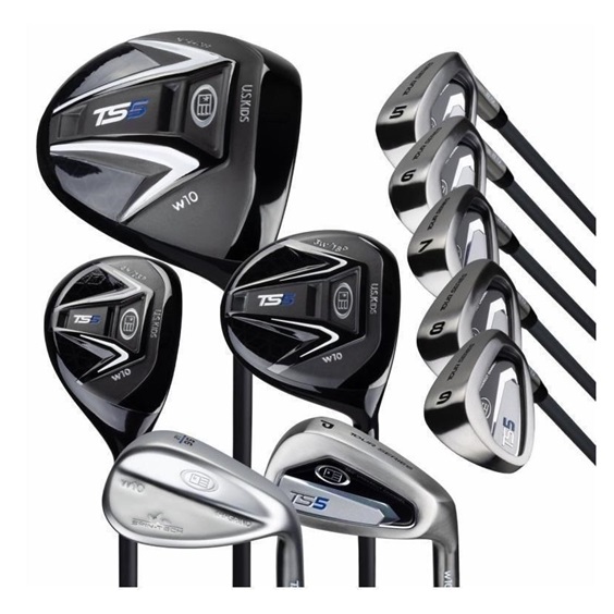 U.S. Kids Golf TS5-63 (160cm) 10-Club Junior Golfset, Graphit