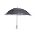 JuCad Golfschirm Windproof mit Schirmstift 68", schwarz