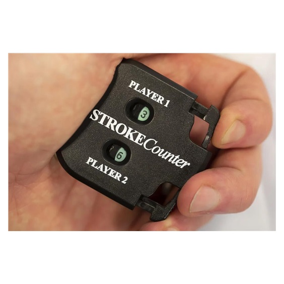 Longridge 2 Player Stroke Counter Zählgerät, schwarz
