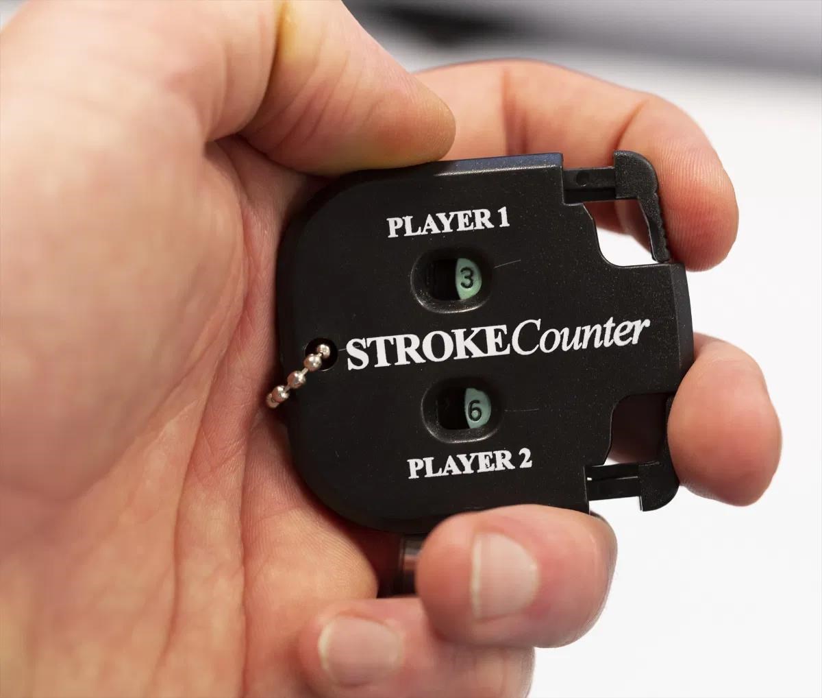 Longridge 2 Player Stroke Counter Zählgerät, schwarz