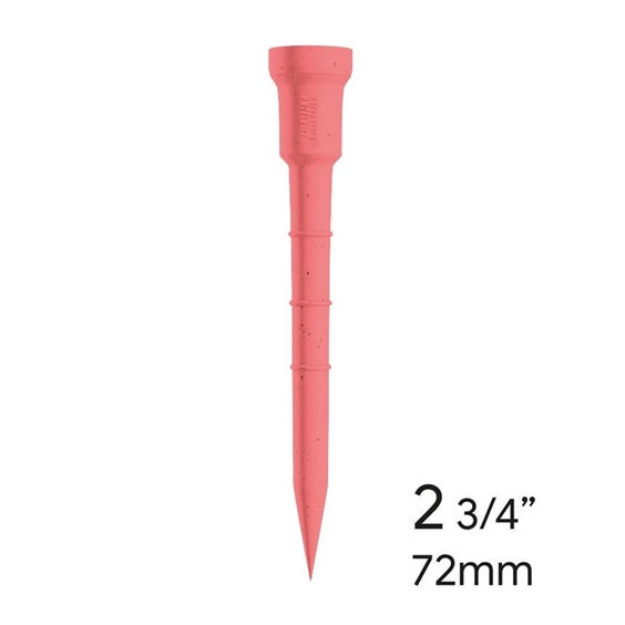 Lignum Tee Plastiktees 72mm, 12Stk., rosa
