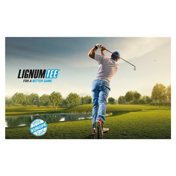 Lignum Tee Plastiktees 72mm, 12Stk., rosa