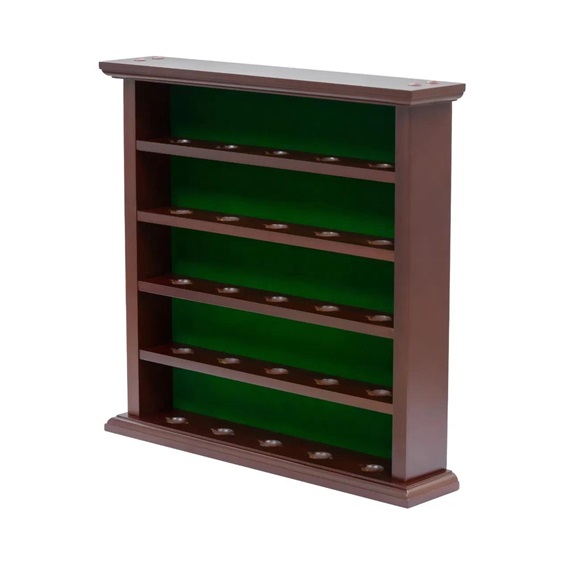 Longridge 25 Ball Wooden Display Rack Holzregal für 25 Golfbälle