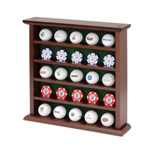 Longridge 25 Ball Wooden Display Rack Holzregal für 25 Golfbälle