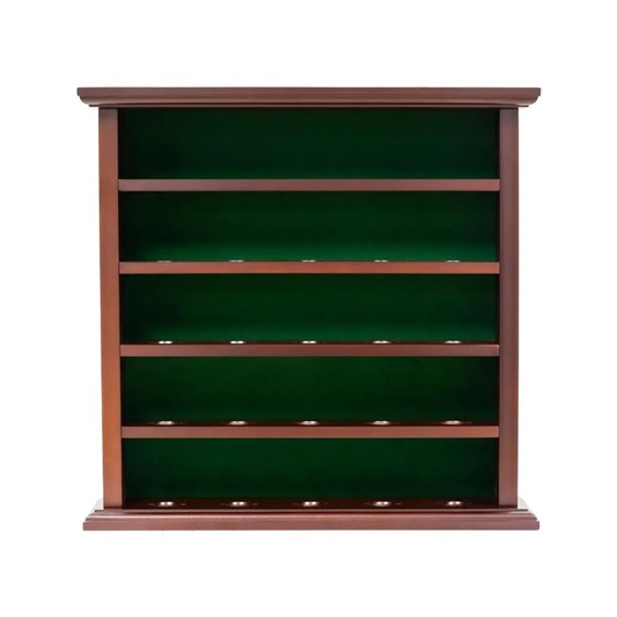 Longridge 25 Ball Wooden Display Rack Holzregal für 25 Golfbälle