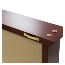 Longridge 25 Ball Wooden Display Rack Holzregal für 25 Golfbälle