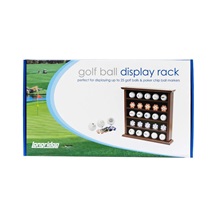 Longridge 25 Ball Wooden Display Rack Holzregal für 25 Golfbälle