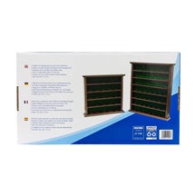 Longridge 25 Ball Wooden Display Rack Holzregal für 25 Golfbälle