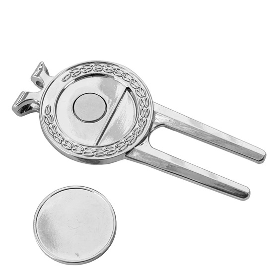 Longridge Laurel Metal Golf Pitchgabel + Ballmarker
