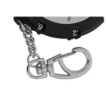 Longridge Round Scorer Zählgerät (18 Löcher), schwarz