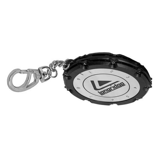 Longridge Round Scorer Zählgerät (18 Löcher), schwarz