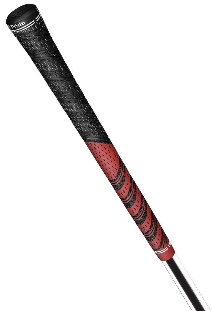 Golf Pride New Decade Multi-Compound Griff, STANDARD, schwarz/rot