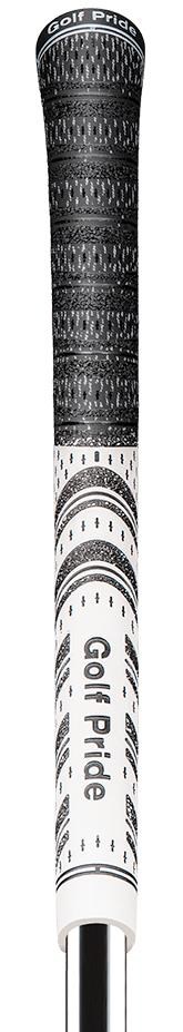 Golf Pride New Decade Multi-Compound Griff, STANDARD, weiß/schwarz