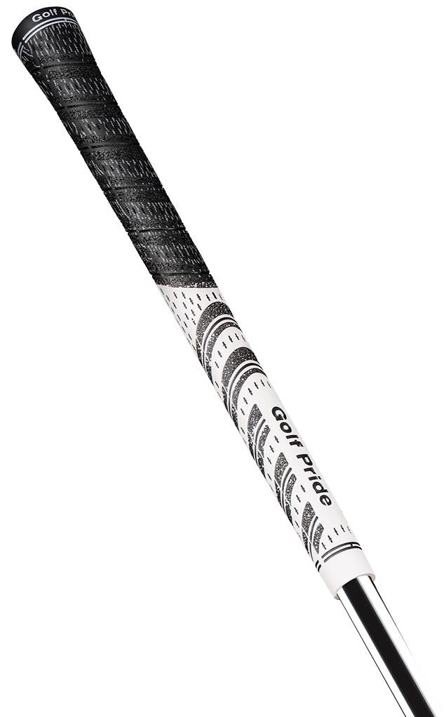 Golf Pride New Decade Multi-Compound Griff, STANDARD, weiß/schwarz