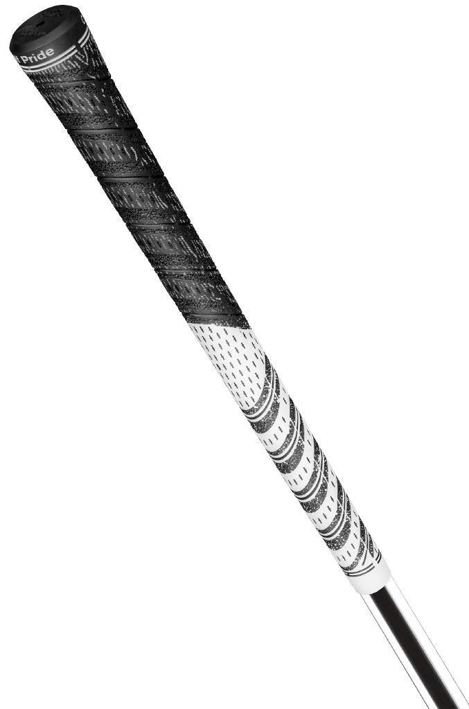 Golf Pride New Decade Multi-Compound Griff, STANDARD, weiß/schwarz