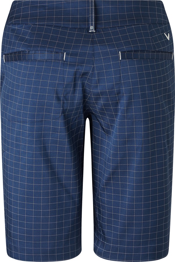 Callaway Grid Damen Shorts, blau