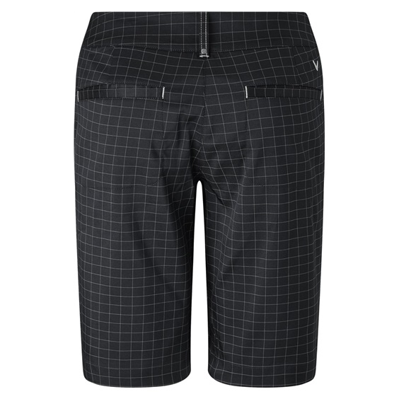 Callaway Grid Damen Shorts, schwarz