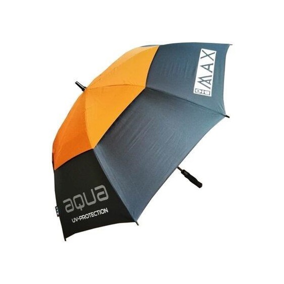 Big Max Aqua UV Regenschirmm 60", grau/orange