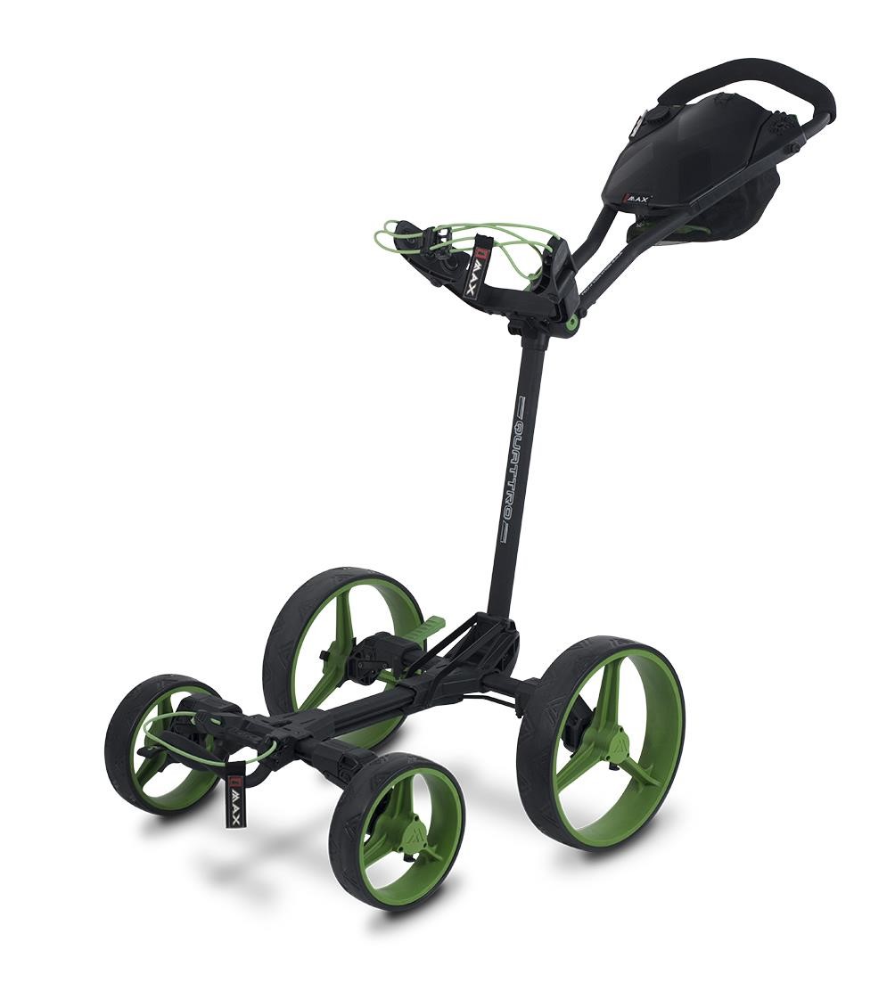 Big Max Blade Quattro Golf Trolley, phantom/lime