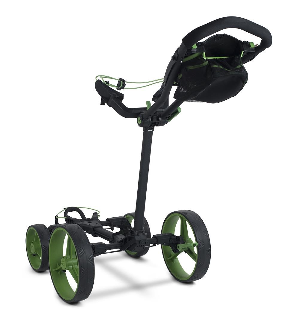 Big Max Blade Quattro Golf Trolley, phantom/lime