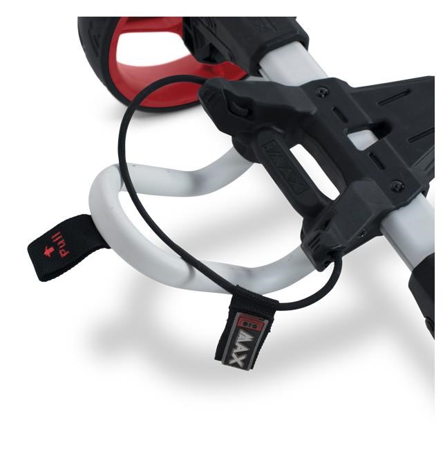 Big Max Blade Quattro Golf Trolley, weiss/rot