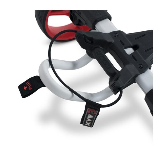 Big Max Blade Quattro Golf Trolley, weiss/rot
