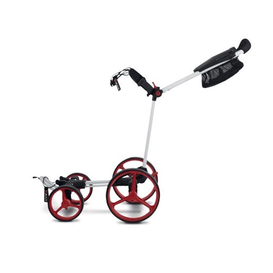 Big Max Blade Quattro Golf Trolley, weiss/rot