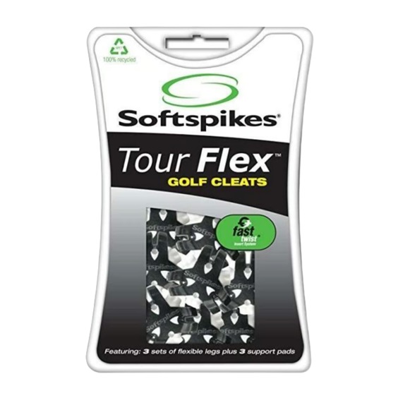 SoftSpikes Softspikes Tour Flex Golfspikes, Fast Twist (17 Stück)