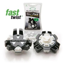 SoftSpikes Softspikes Tour Flex Golfspikes, Fast Twist (17 Stück)