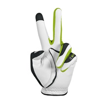 Zoom Tour Herren Handschuh, weiss/grau/grün