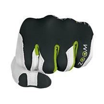 Zoom Tour Herren Handschuh, weiss/grau/grün