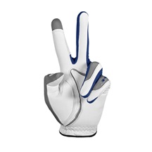 Zoom Tour Damen Handschuh, weiss/grau/blau