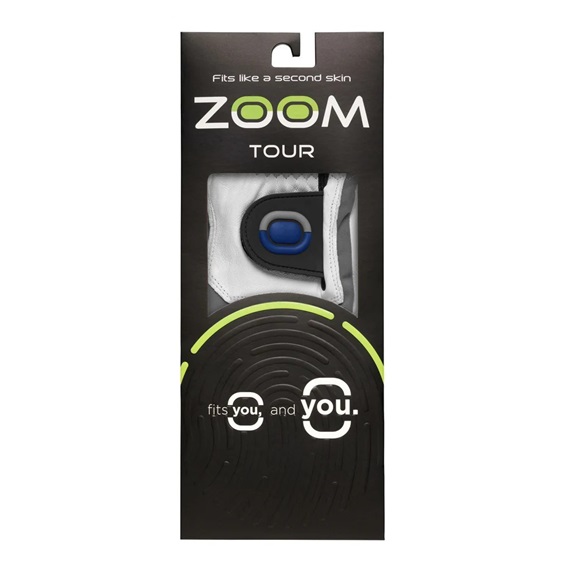 Zoom Tour Damen Handschuh, weiss/grau/blau
