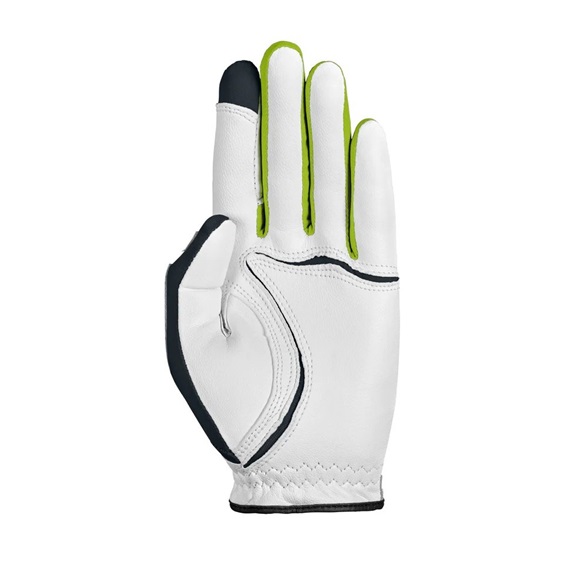Zoom Tour Damen Handschuh, weiss/grau/limette