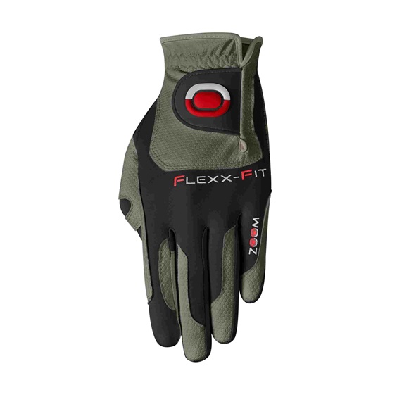 Zoom Weather Herren Handschuh, grau/schwarz/rot