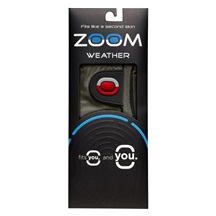 Zoom Weather Herren Handschuh, grau/schwarz/rot