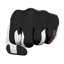 Zoom Weather Damen Handschuh, weiss/schwarz/rot