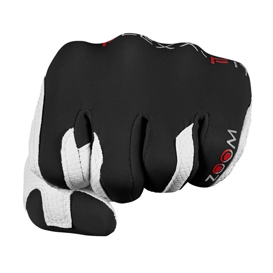 Zoom Weather Damen Handschuh, weiss/schwarz/rot