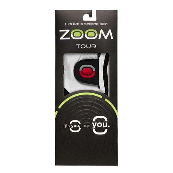 Zoom Tour Herren Handschuh, weiss/schwarz/rot