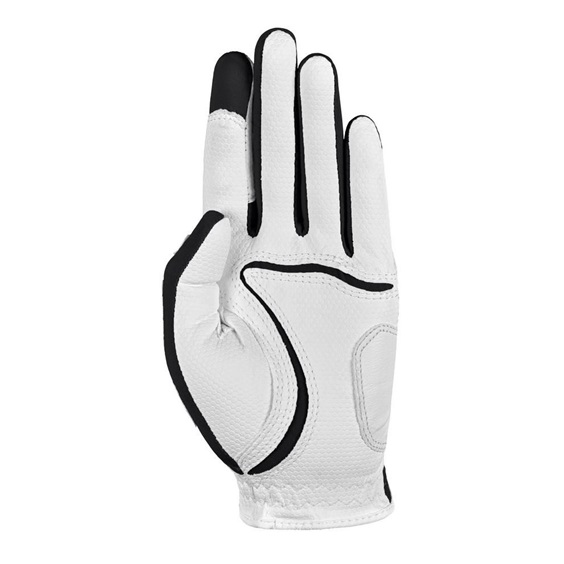 Zoom Weather Herren Handschuh, weiss/schwarz/rot