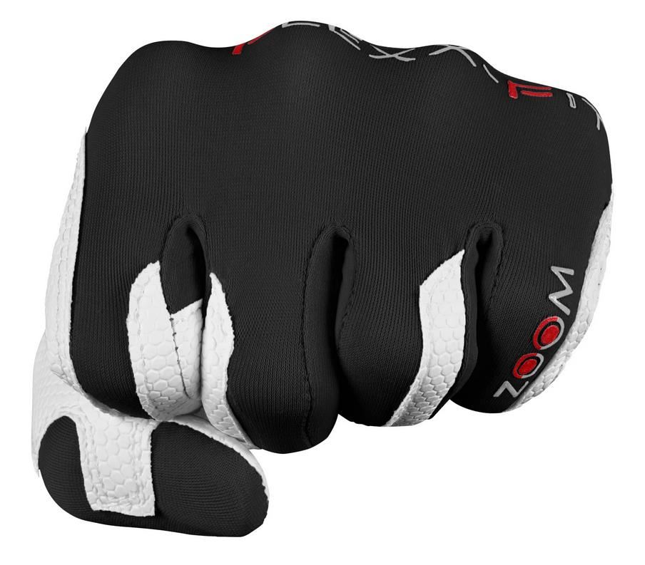 Zoom Weather Herren Handschuh, weiss/schwarz/rot