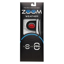 Zoom Weather Herren Handschuh, weiss/schwarz/rot