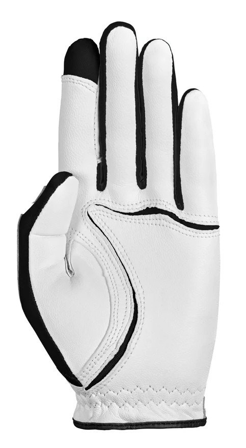 Zoom Tour Damen Handschuh, weiss/schwarz/rot