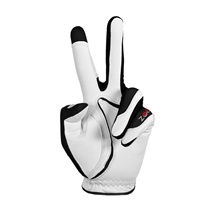 Zoom Tour Damen Handschuh, weiss/schwarz/rot
