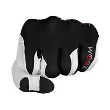 Zoom Tour Damen Handschuh, weiss/schwarz/rot