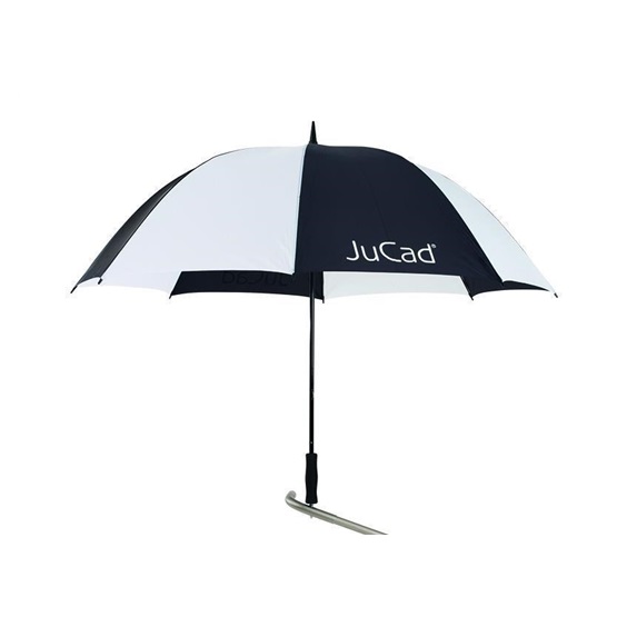 JuCad Golfschirm 68", schwarz/weiss